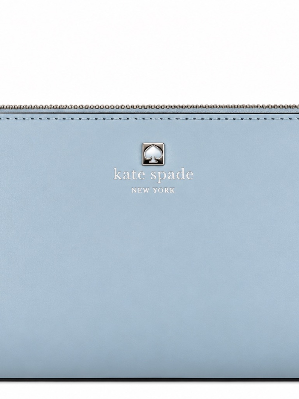 Kate Spade Blue Leather Chain Strap Crossbody Shoulder Bag